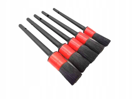 Pędzle do detailingu i czyszczenia samochodu, zestaw 5szt.