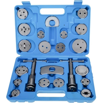 Zestaw do wyciskania tłoczków hamulcowych, 22el.