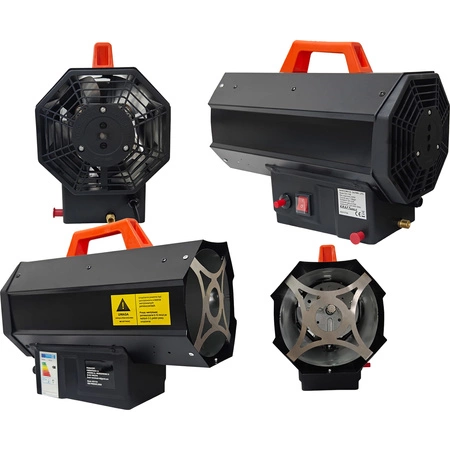 Nagrzewnica gazowa 25kW + Wąż + Reduktor