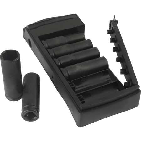 Nasadki udarowe długie 1/2" 10-21mm zestaw, 6szt.