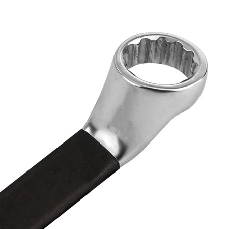 Klucz płasko-oczkowy odgięty 17mm, JCB