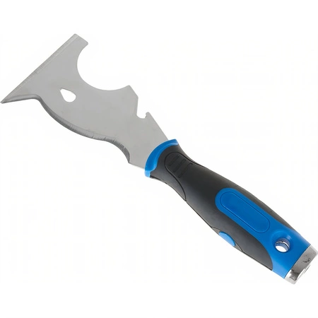 Skrobak malarski profilowany stalowy z bitami