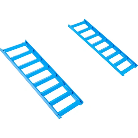 Najazdy samochodowe rampy - przedłużki do najazdów 80cm stalowe komplet, 2szt.