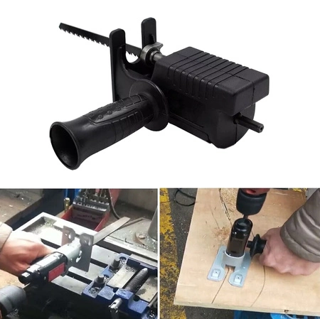 Przystawka do wiertarki elektrycznej - wyrzynarka zestaw