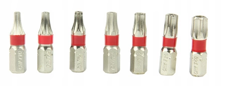 Zestaw do wkrętarki: końcówki, bity, imbus, torx 56 elementy