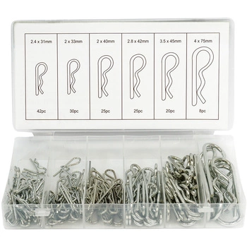 Zawleczki sprężyste zestaw 150szt.