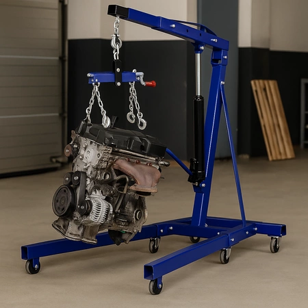 Żuraw warsztatowy - zblocze żurawia balanser 750kg