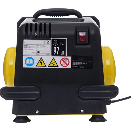 Kompresor samochodowy bezolejowy 8 bar, 6l