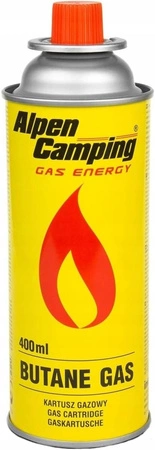 NABÓJ GAZOWY DO KUCHENKI PALNIKA GAZ KARTUSZ 6 x 400ml ZESTAW