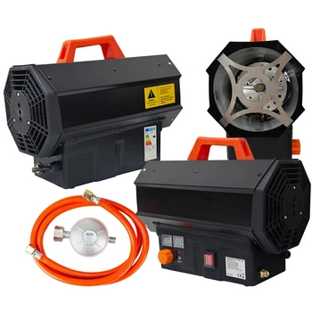 Nagrzewnica gazowa 25kW + reduktor automat