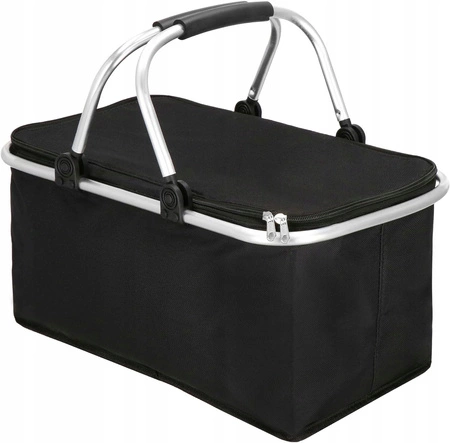 KOSZ KOSZYK PIKNIKOWY PLAŻOWY SKŁADANY TERMICZNY TURYSTYCZNY IZOLACYJNY 30L