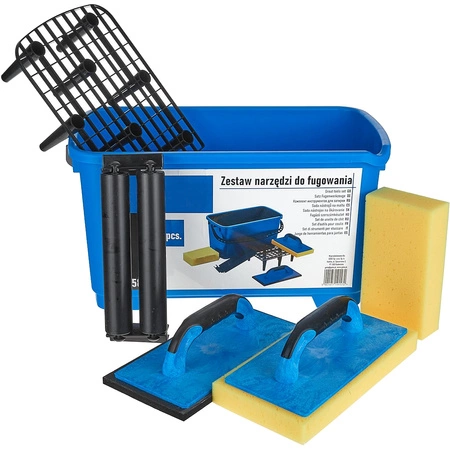 Zestaw narzędzi do fugowania 6el.