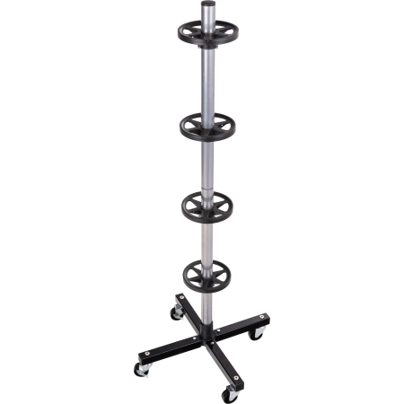 Stojak na opony na kółkach 13-19" 100kg 4 koła