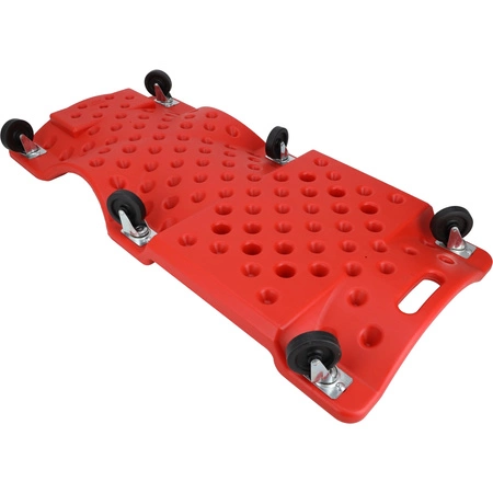 Leżanka warsztatowa siedzisko mechanika 150kg