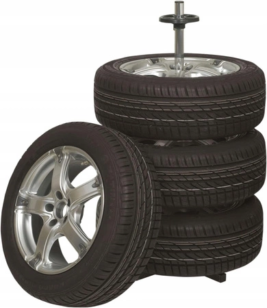 STOJAK WIESZAK NA 4 KOŁA OPONY FELGI SAMOCHODOWE UNIWERSALNY