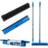 Miotła gumowa ze ściagaczką do wody + kij teleskopowy 78.5-140cm