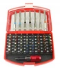 Zestaw do wkrętarki: końcówki, bity, imbus, torx 56 elementy