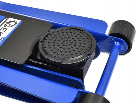 PODNOŚNIK LEWAREK ŻABA 3T NISKI 2 TŁOKI 510mm GUMA