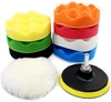 Zestaw gąbek do polerowania lakieru 80mm 9 elementów