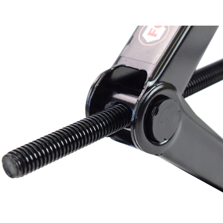 Podnośnik trapezowy 2t z kluczem-grzechotką 115-400mm