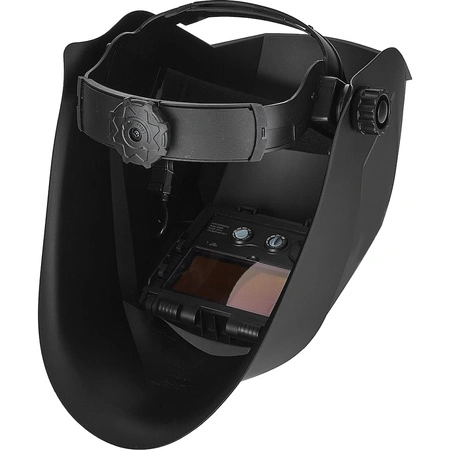 Maska spawalnicza samościemniająca z lampką