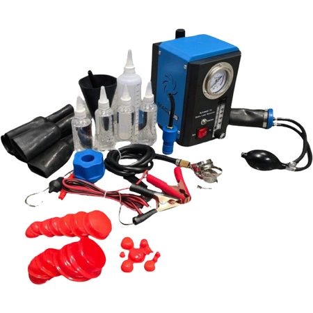 Generator dymu zadymiarka z kompresorem do testów szczelności + akcesoria