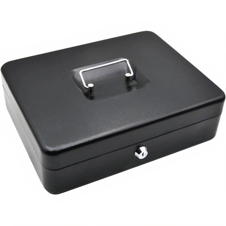 Kasetka na pieniądze 300x240x90mm na kluczyk