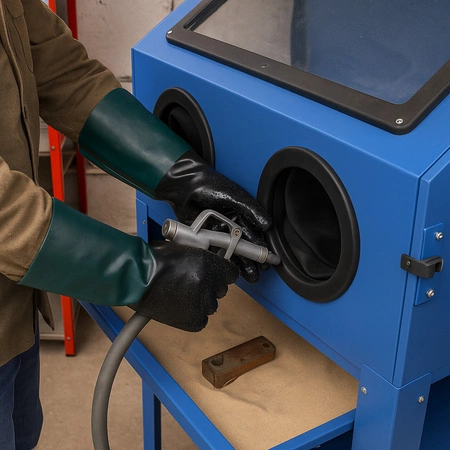 Rękawice do piaskarki 60cm SB220/SBC350/SBC420